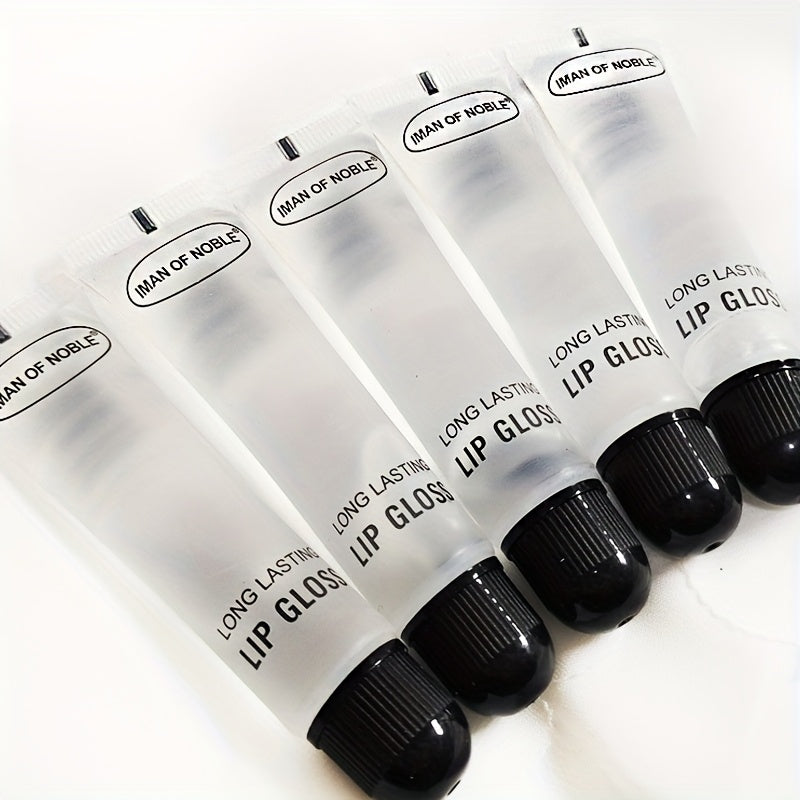 Women Clear Long Lasting Lip Gloss with Nourishing Lip Oil Set