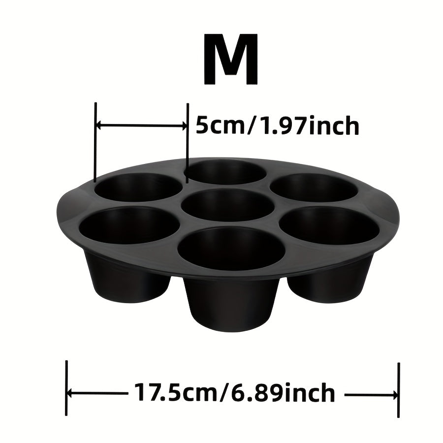 Silicone Mini Cupcake Mold for Air Fryers 3.7QT to 6.1QT Baking Tool