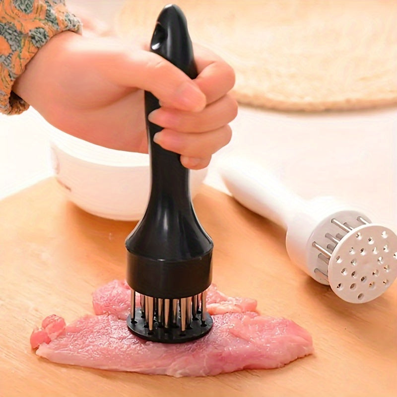 Ablandador de carne de acero inoxidable con 21 cuchillas, utensilio y accesorio de cocina