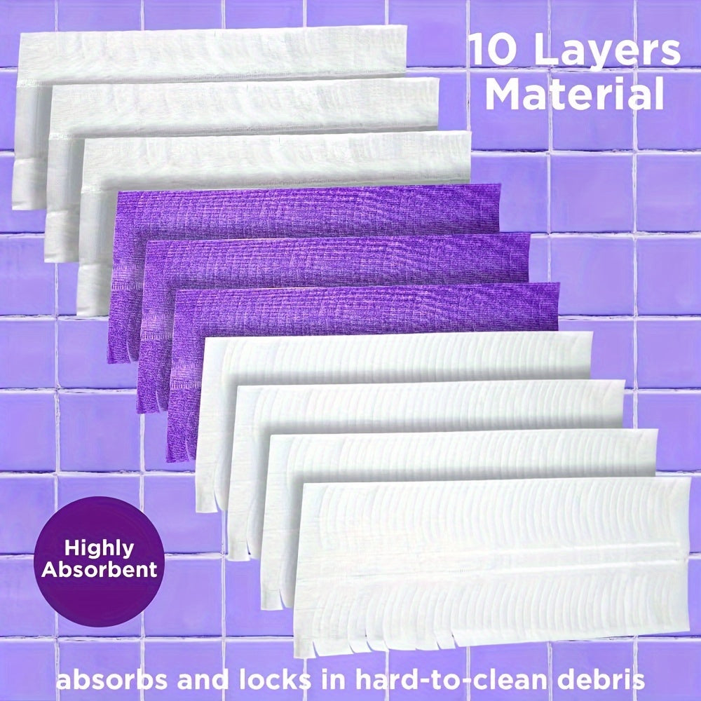 Refillable Mop Pad for Multi-Angle Floor Cleaning PowerMop Set