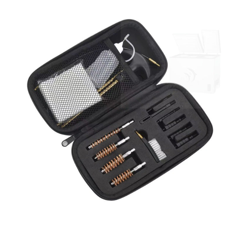 Gun Maintenance Tool Kit with Nylon Cleaning Brushes and Swabs for Firearm Cleaning