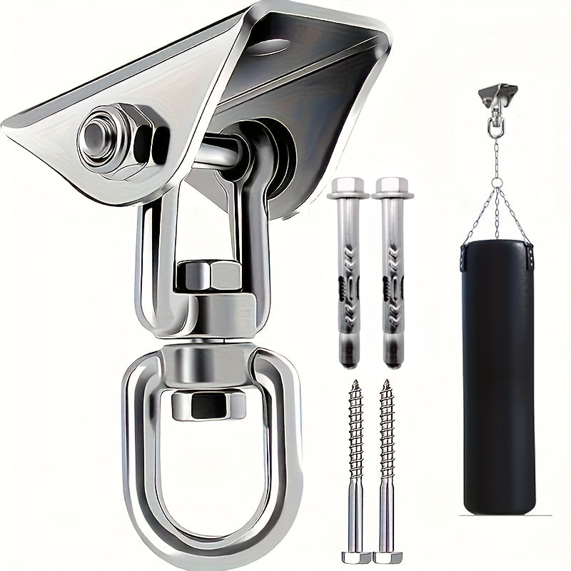 5-ta dona zang'arsiz po'latdan yasalgan osma to'plami, zang'insiq tutqichlar bilan, tavan montaji uchun, hamak va osma uchun asbob-uskunalar