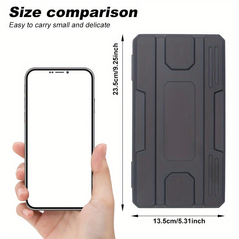 23-Piece Home Repair Tool Kit with Orange Carbon Steel Tools and Plastic Storage Case