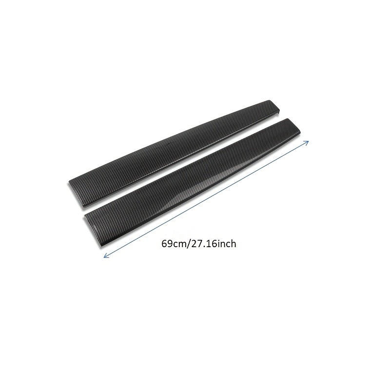 Rear Seat Center Console Trim Strip 2pcs for Tesla Model 3/Y 2021–2023