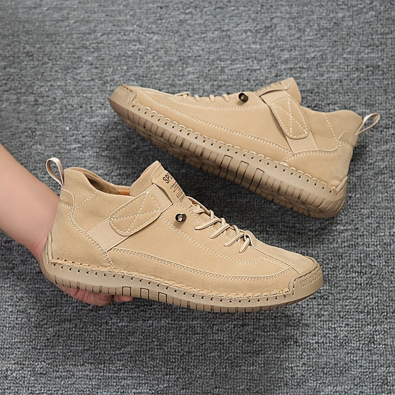 Women's Retro Casual Sneakers Non-Slip Rubber Sole All-Season Lace-Up Shoes