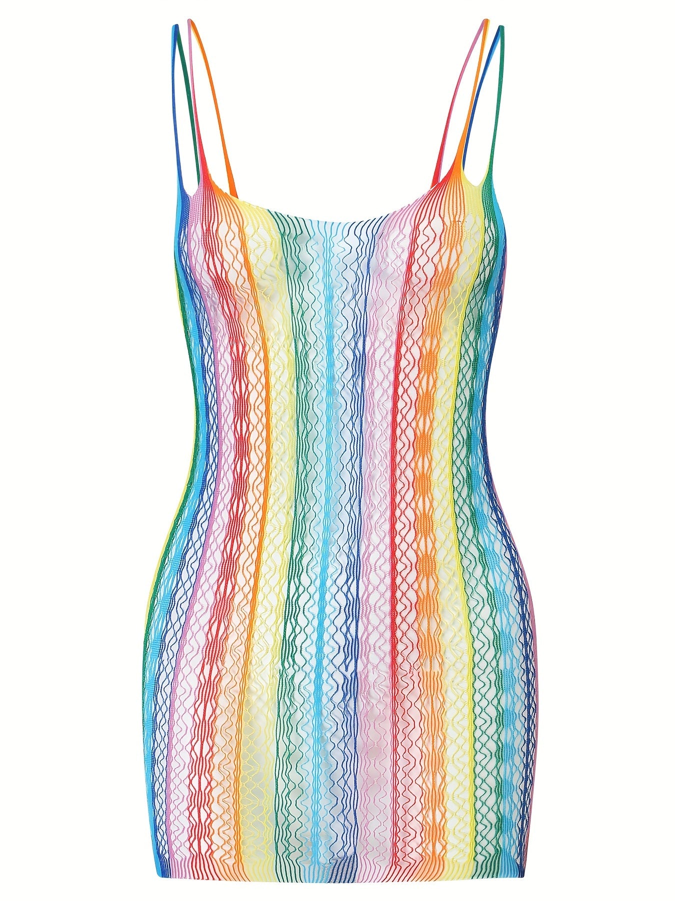 Women's Sheer Suspender Dress Lingerie No Underwear Sexy Nightwear