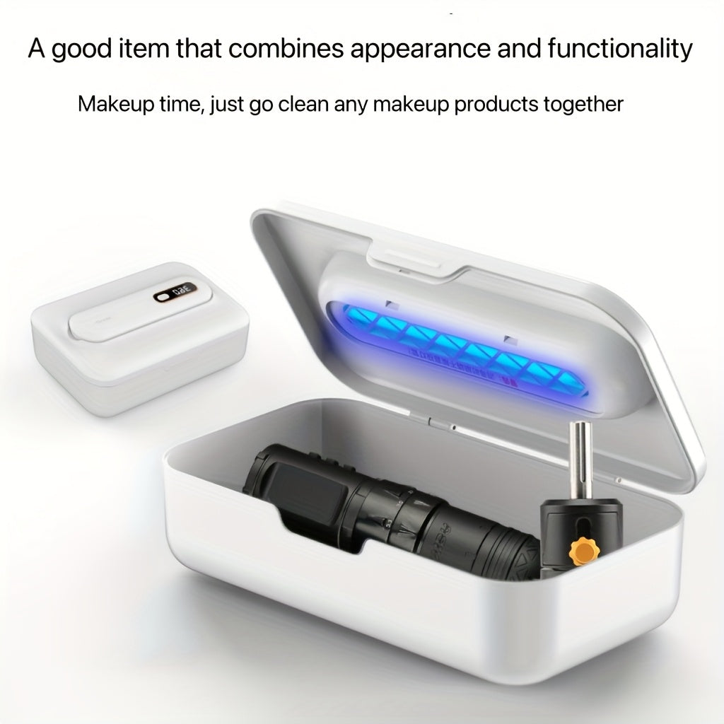 Portable 360° Personal Cleaning Device with Removable Lamp for Travel