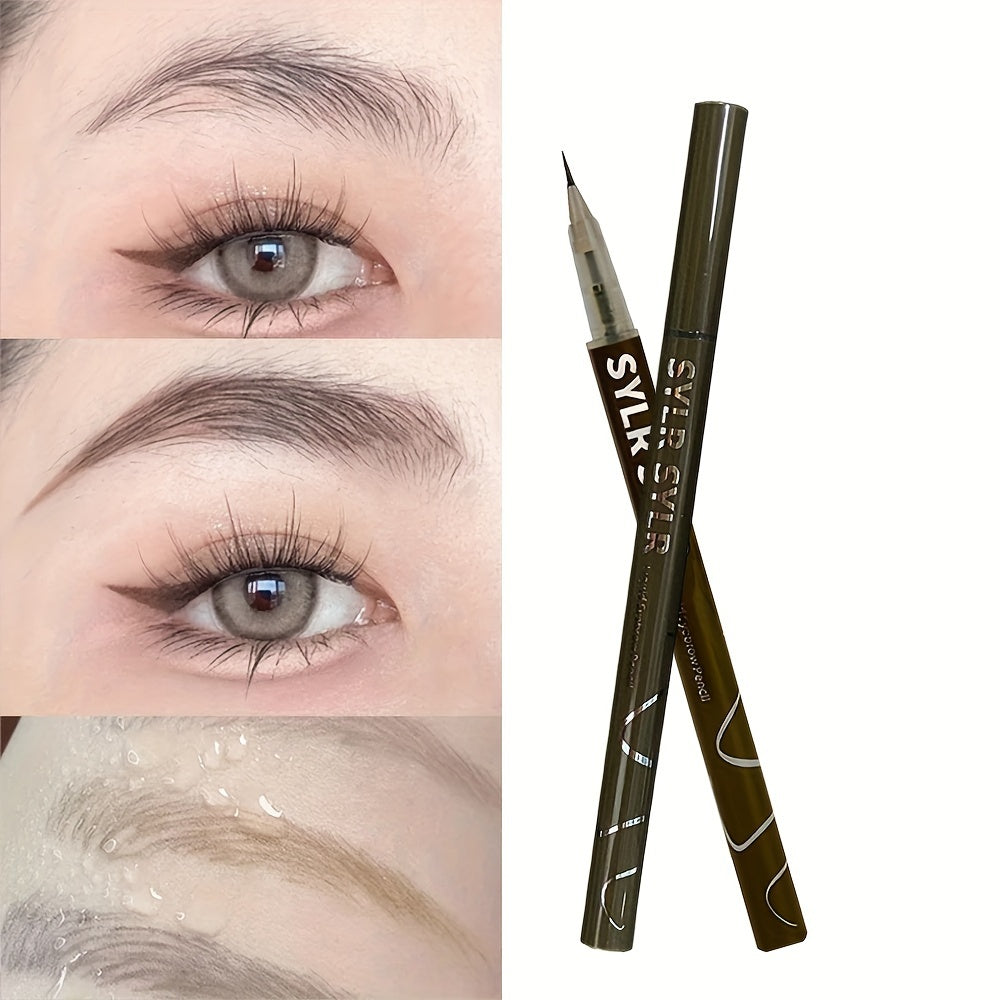 Женский ультратонкий жидкий карандаш для бровей 0.008мм стойкий к поту и длительного действия