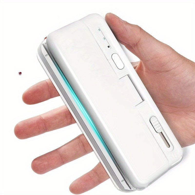 Kichkina portativ yopish mashinasi, yengil va sozlanadigan USB quvvatlanadigan snack sumkasi yopish mashinasi