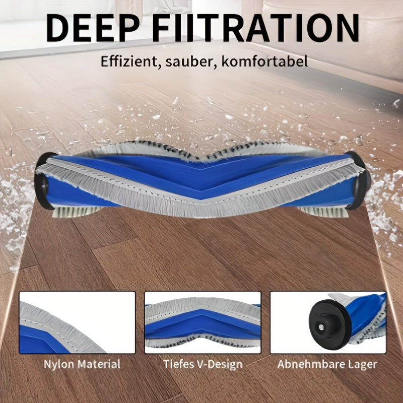 25pcs Robot Vacuum Accessories Set for ECOVACS T30 OMNI & T30 PRO Main Side Brush Filter Mop Dust Bag