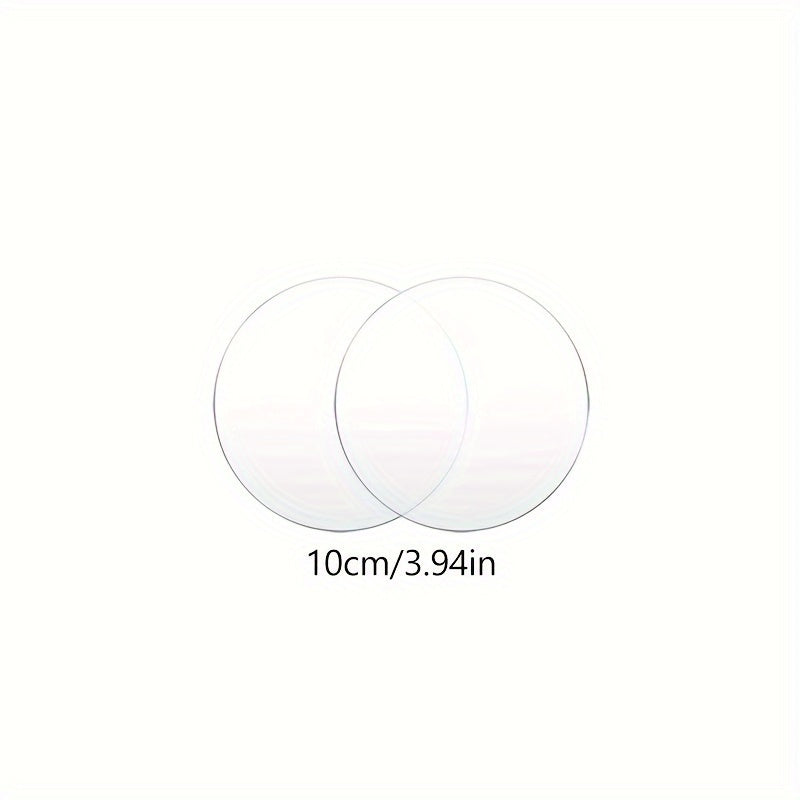 Qayta ishlatiladigan akril dumaloq tort plitalari to'plami 2 ta 10.16cm 15.24cm 20.32cm 25.4cm Pishirish uchun asbob-uskunalar