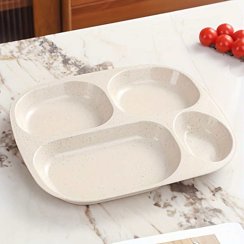 Plastic Dinner Plates Set Microwave Safe Dishwasher Safe BPA Free for Picnics 1 4 or 5