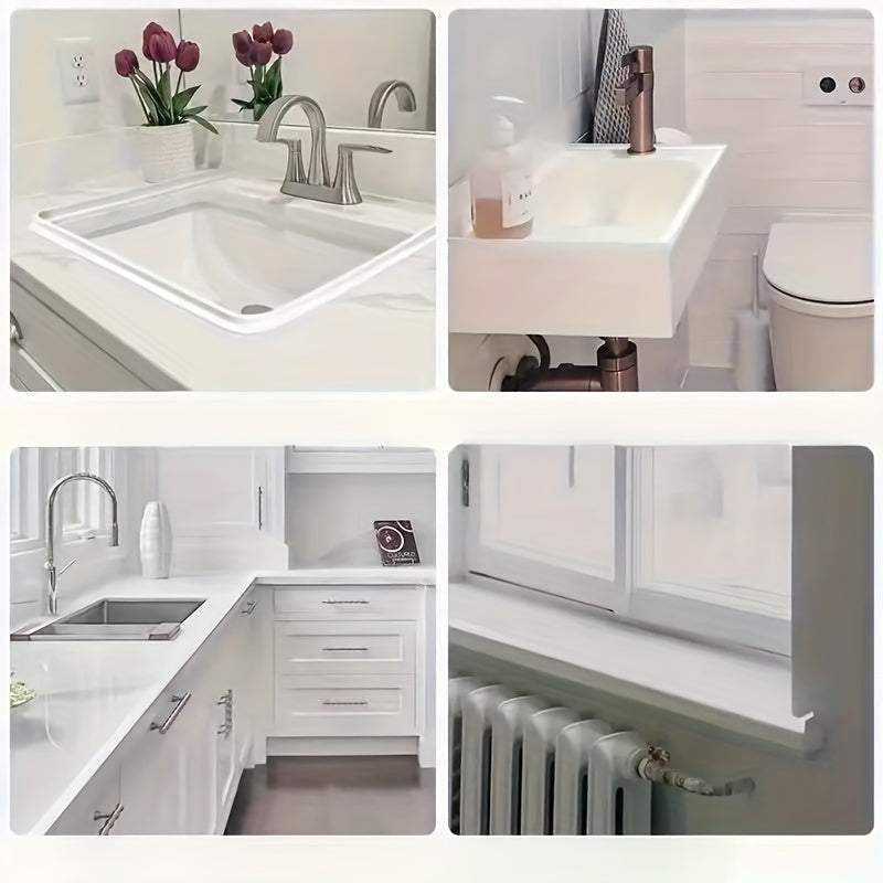 Waterproof Bendable Kicking Line Sealant for Bathroom Sink and Countertop