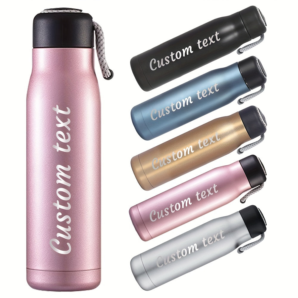 Insulated Stainless Steel Water Bottle with Anime Design for Sports and Gifts