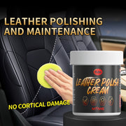 универсальный крем для полировки кожи для автомобильных сидений и обивки 150мл восстановитель
