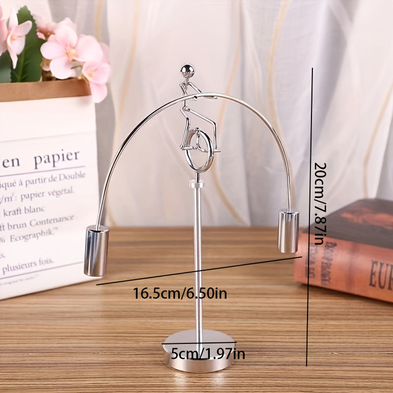 Kinetic Energy Sculpture Iron Art Desktop Decoration Novelty Gift
