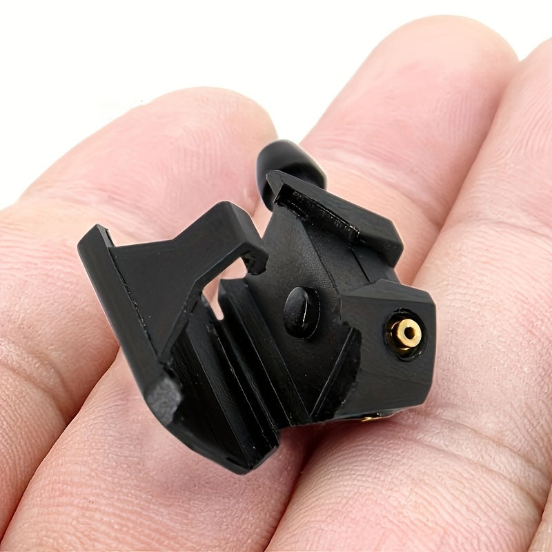 Universal Car Windshield Wiper Nozzle and Hose Adjustable 4-Way Spray