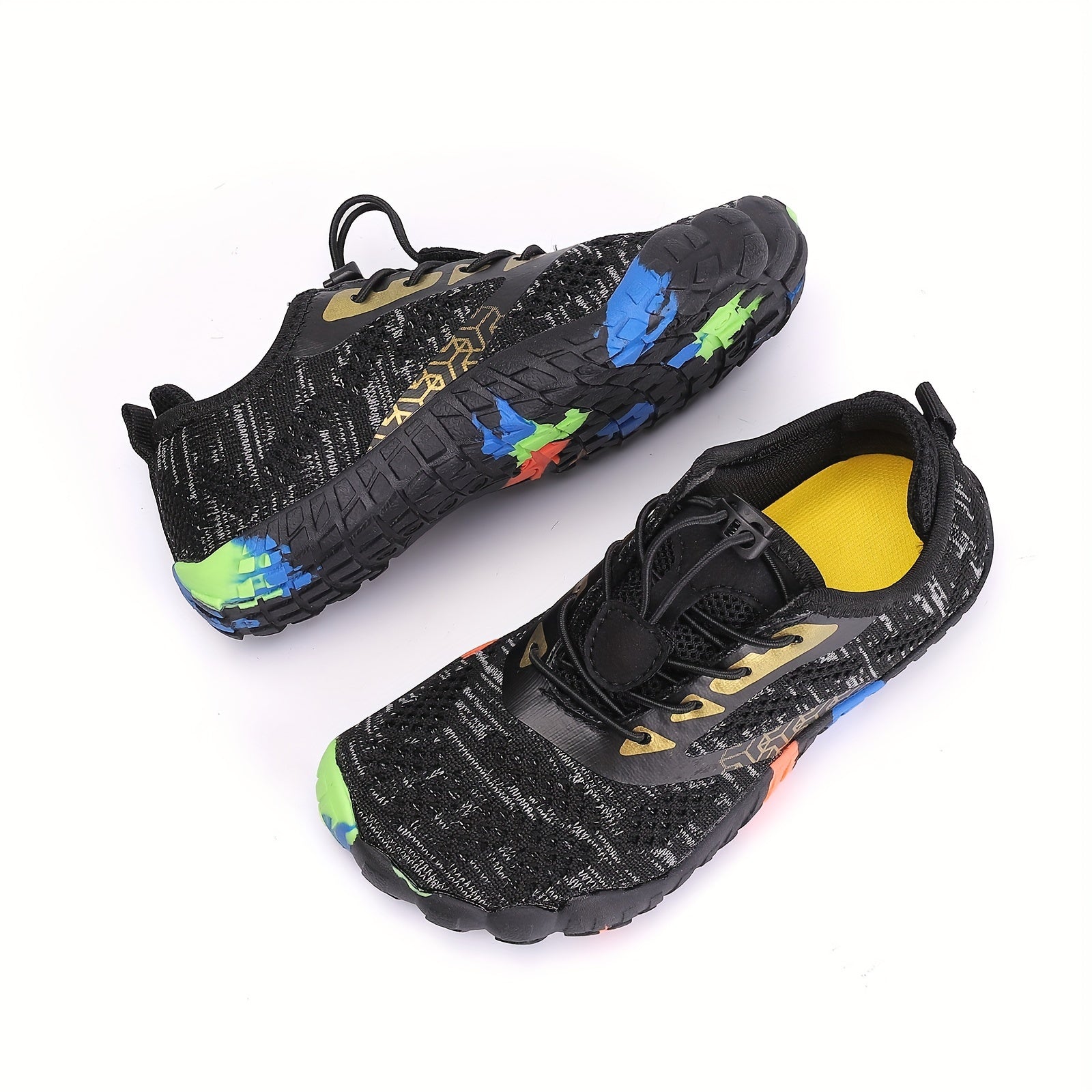 Zapatos de agua para niños, ligeros, de secado rápido, con slip-on, deportivos y casual para niños y niñas