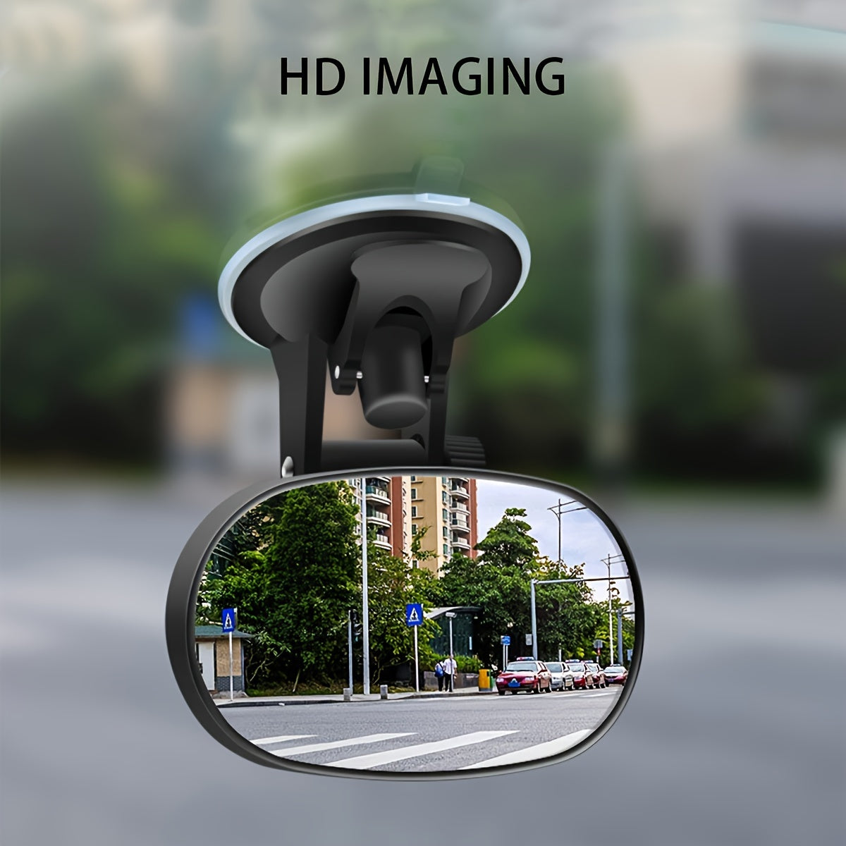 Espejo de asiento de coche irrompible con ángulo amplio ajustable de 360° para la seguridad del niño