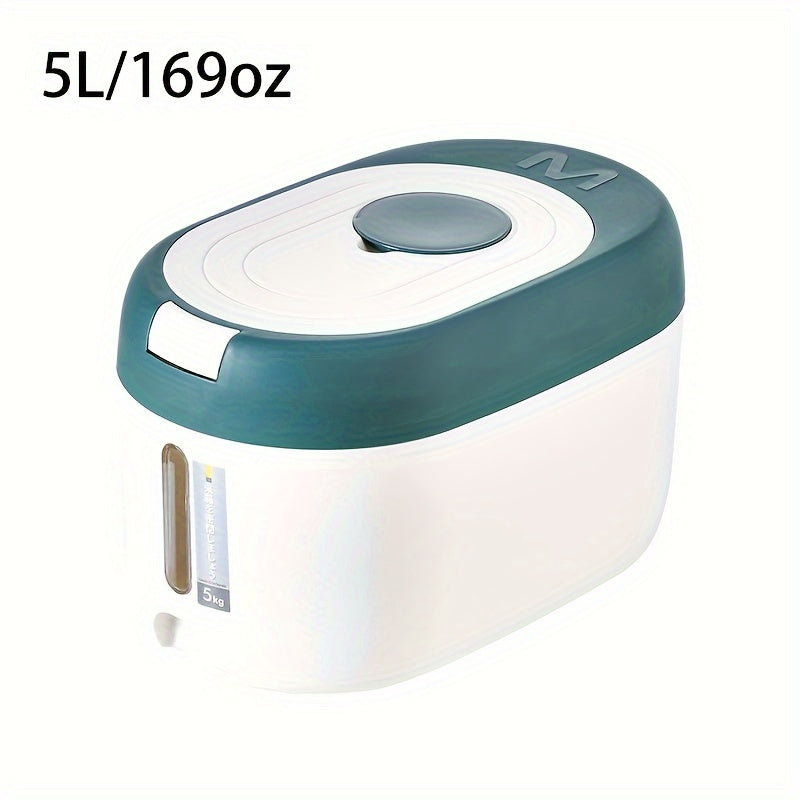 Commercial Rice Storage Bin Airtight Moisture-Proof Large Capacity Kitchen Food Grade
