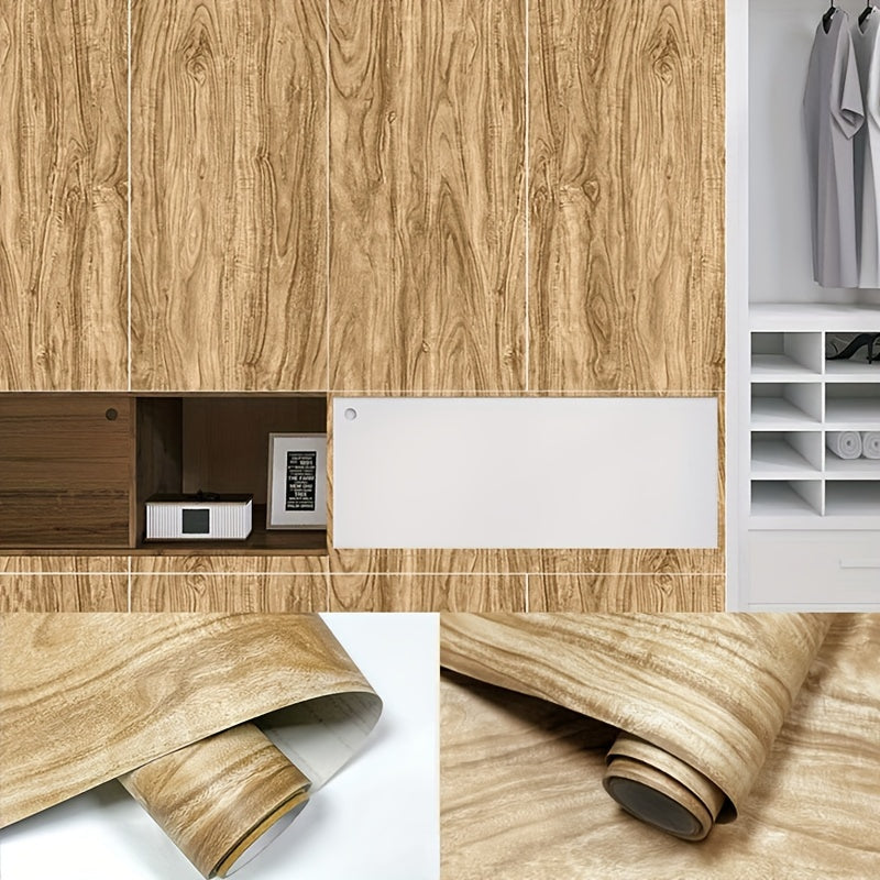 Oshxona va hammom uchun suv o'tkazmaydigan va yog'ga chidamli Peel & Stick devor qog'ozi - Qurilmalarga, mebellarga va uy bezaklariga mos ravishda kesilishi mumkin bo'lgan DIY ta'mirlash roliki