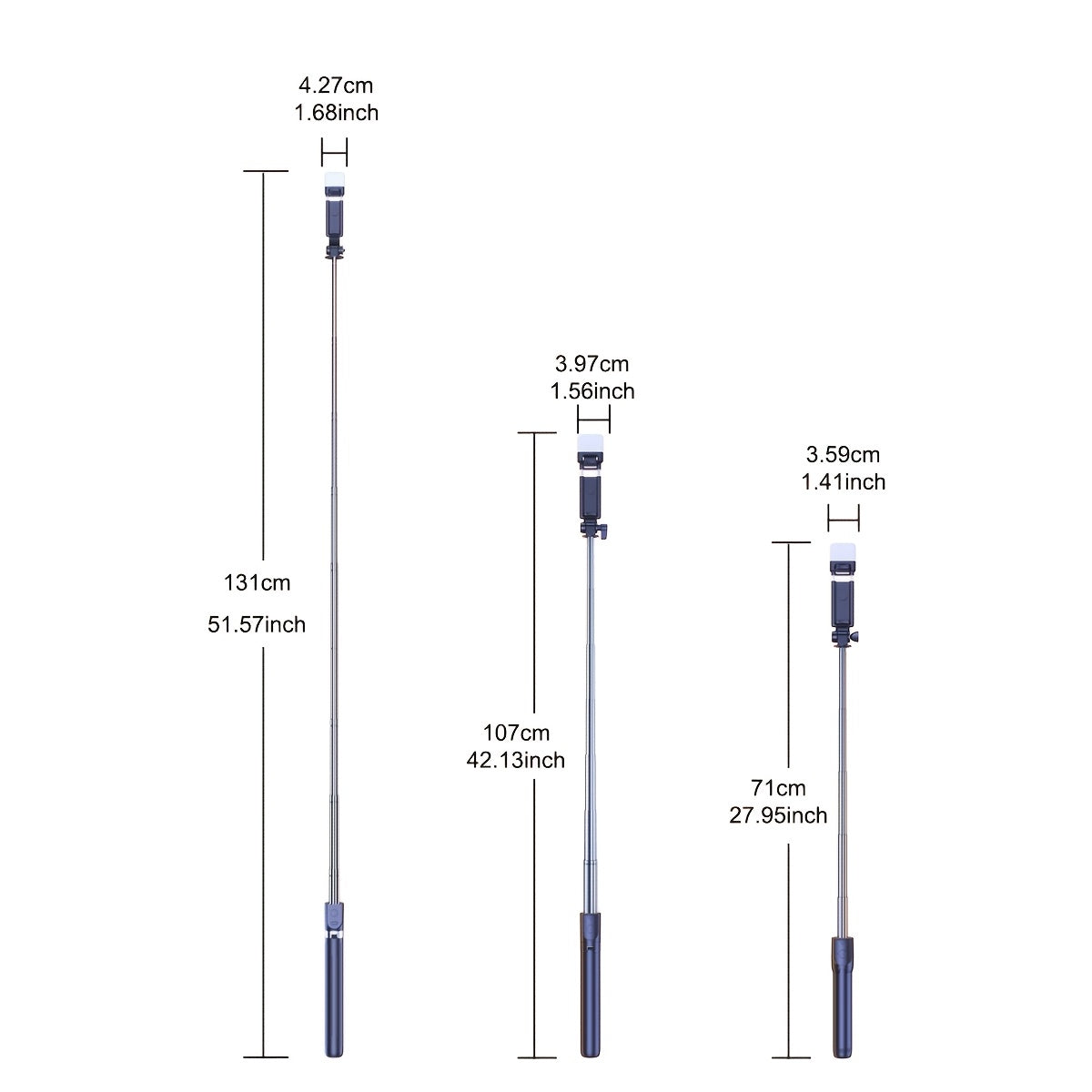 Versatile Action Camera with Selfie Pole Tripod for Travel Live Streaming Video Recording