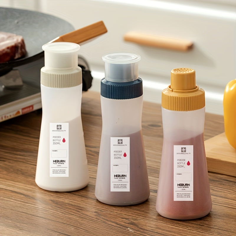 Spray Bottle Set for Baking and Cooking 350ml Sugar and Sauce Dispenser