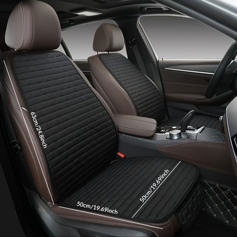 Universal Linen Car Seat Cover Protector for Front and Back Seats