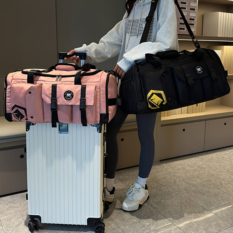 Travel Backpack with Shoe Compartment and Wet-Dry Separation for Business Trips