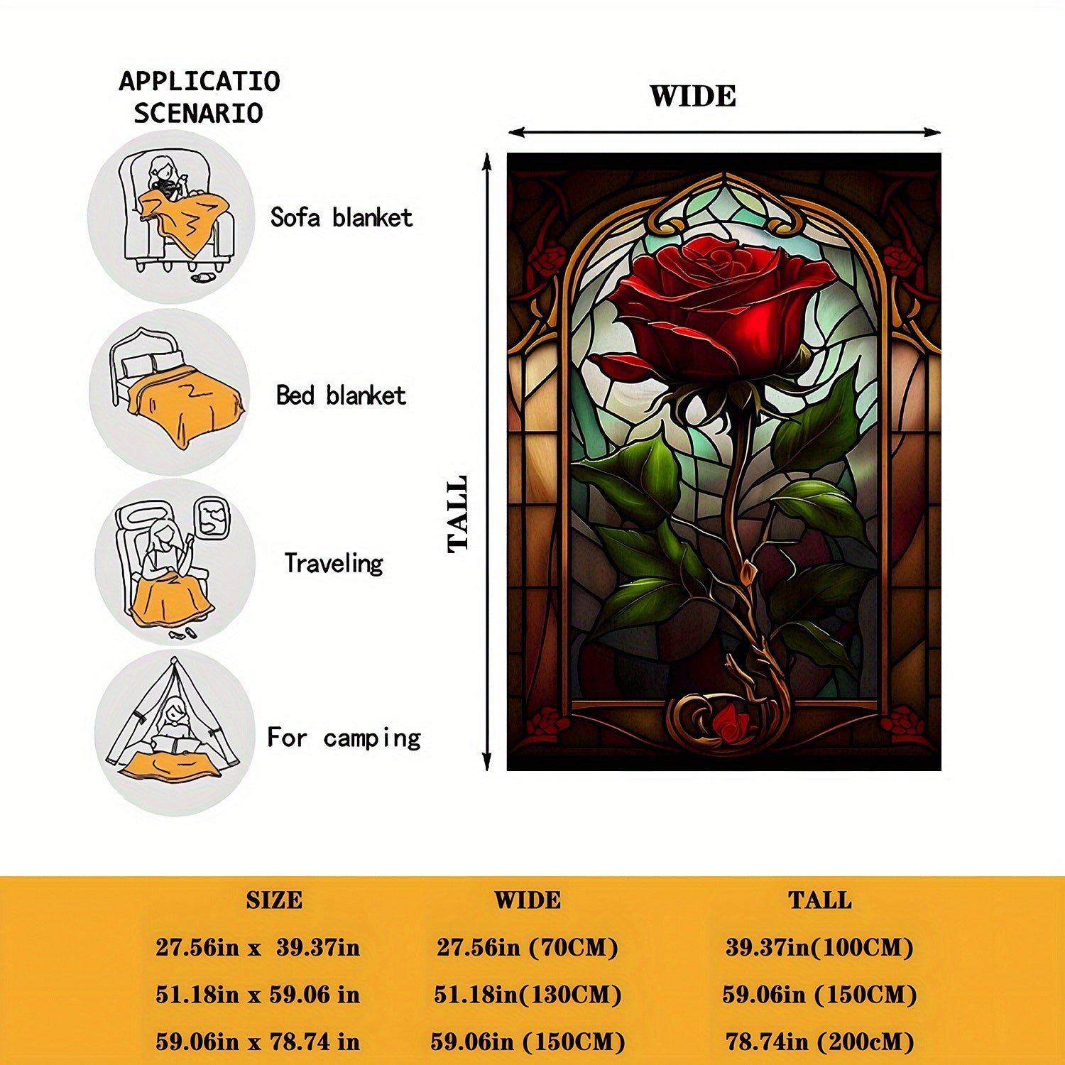 Red Flannel Fleece Throw Blanket for Sofa Bed Couch All-Season Warm Gift