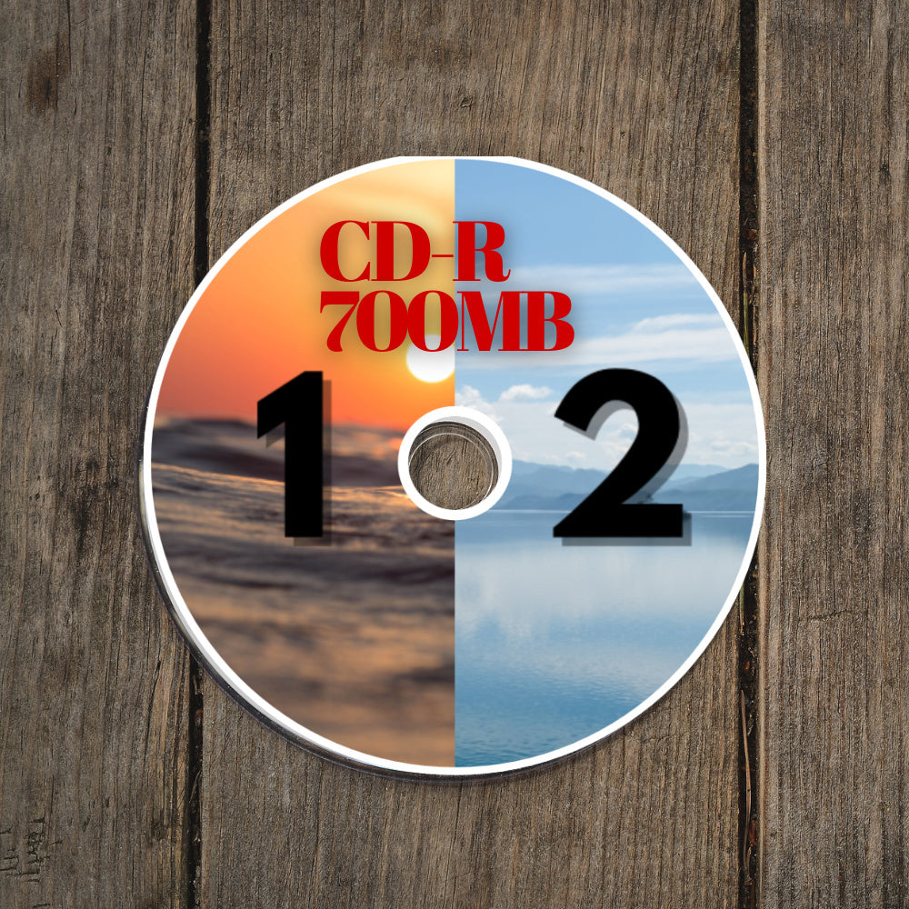 Imágenes de cubierta personalizadas para conjuntos, grabar CD-R y usar DVD-R para fotos y música