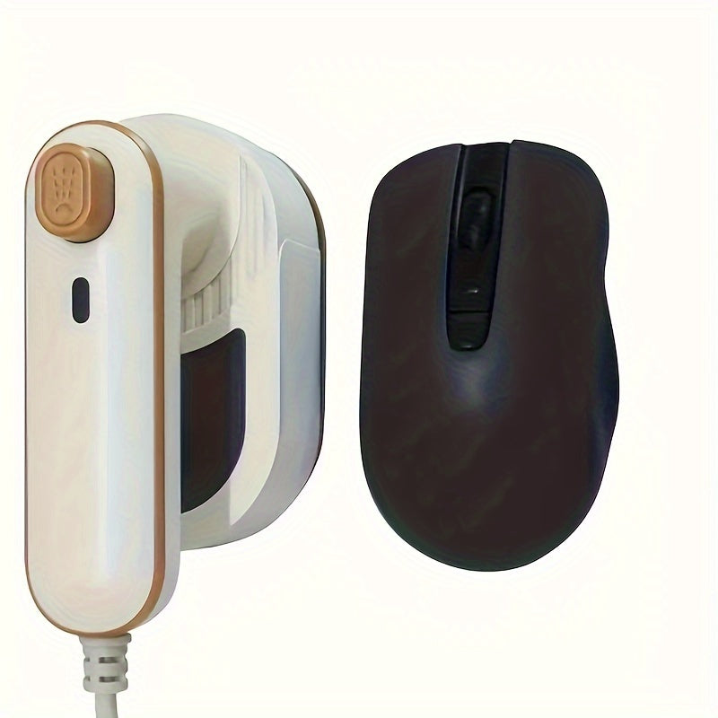 Yangi kelgan mini portativ qo'l steamir, kuchaytirilgan quvvat manbai bilan, 220V-240V Evropa ikki pinli ulagichi, uy va yotoqxona uchun.