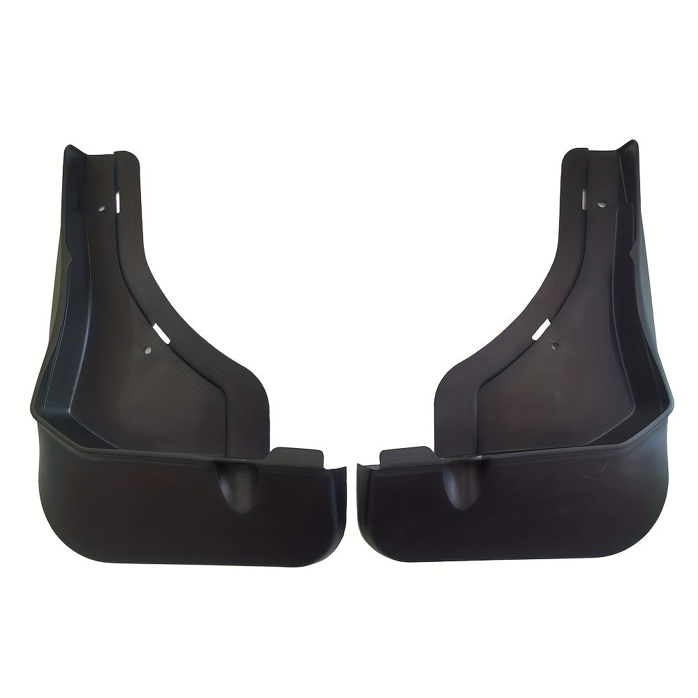 Juego de 4 protectores de barro para coche, plástico, delanteros y traseros, accesorios para ruedas