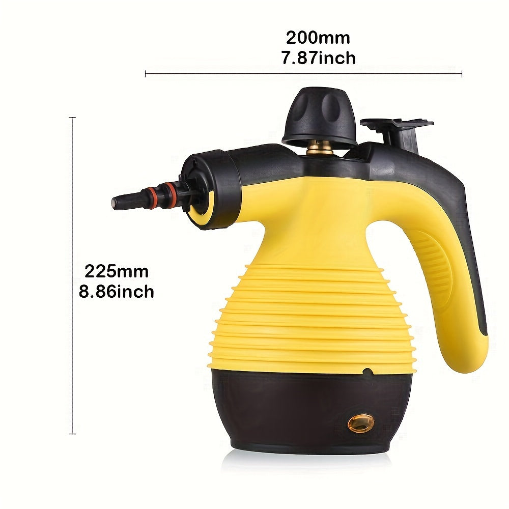 Qo'l bilan ishlatiladigan yuqori haroratli bosimli bug' tozalagich, ≥600w, 220V-240V, 350ml, EU ulagichi, aksessuarlar bilan, uyda, oshxona ventilyatori tozalash uchun