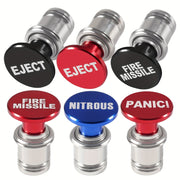 2 Pieces Car Fire Missile Eject Panic Button 12V Lighter Plug Auto Accessories