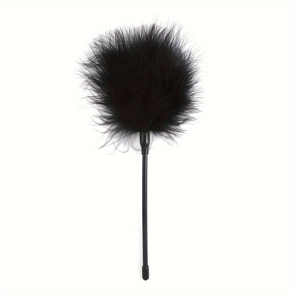Adult Soft Flogger Tease Kit for Couples, Feather Flirt Toy