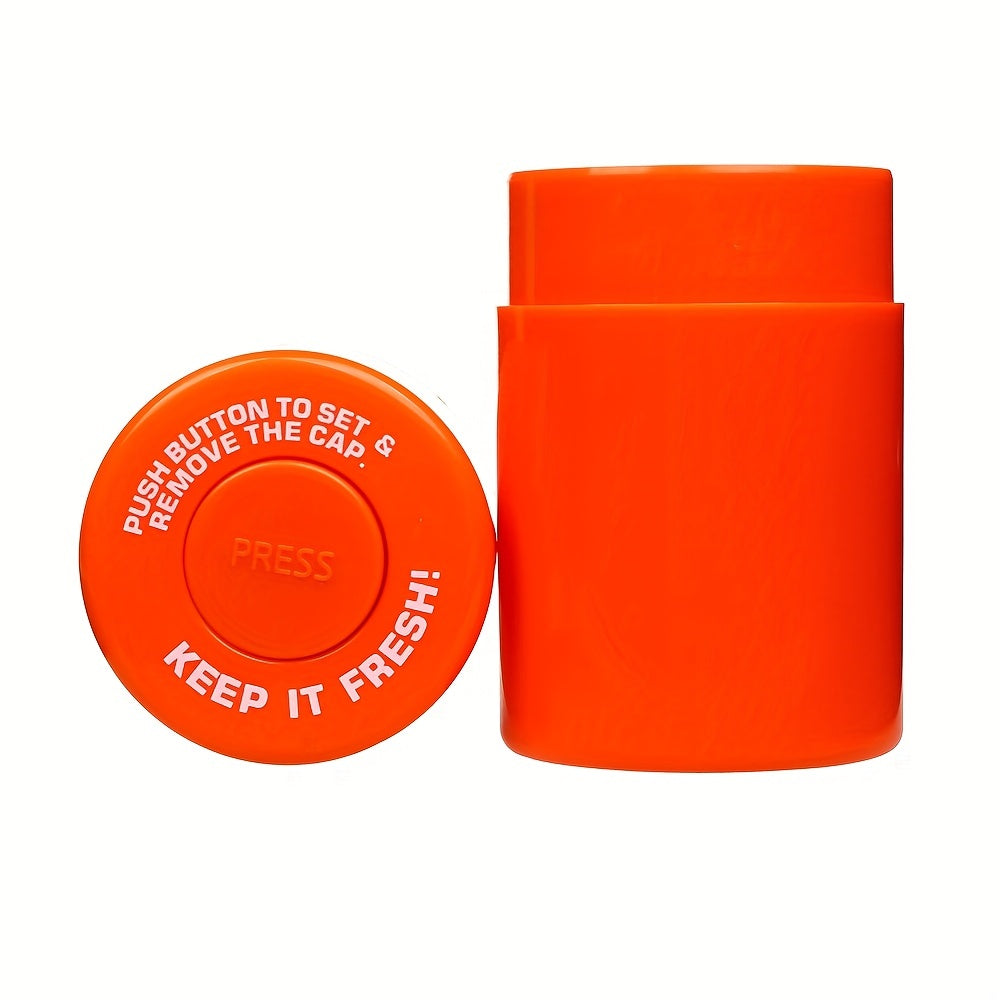 Herb Storage Jar Vacuum Seal Airtight Stash Container for Herbs