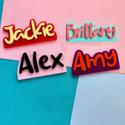 Personalized Magnetic Acrylic Name Badge for Nurses Teachers Midwives