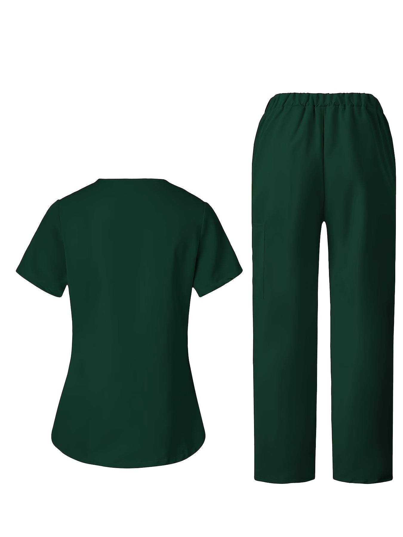 Unisex Medical Surgical Gown Set Top and Pants Polyester Spandex All Season