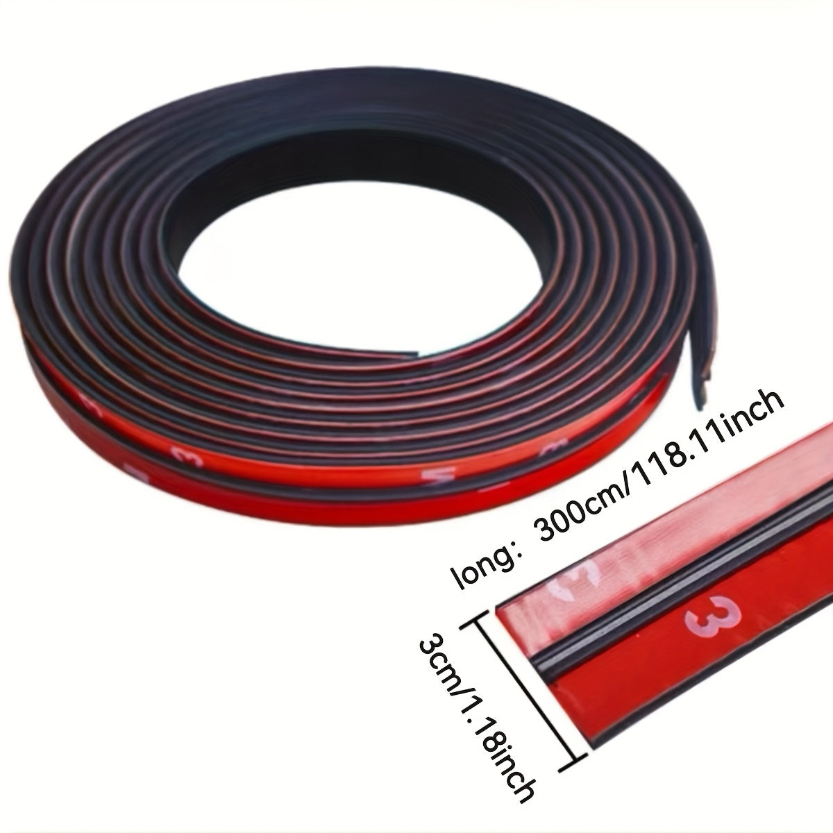 Universal Rubber T-Type Car Sunroof and Windshield Seal Strip Waterproof Dustproof Noise Reduction