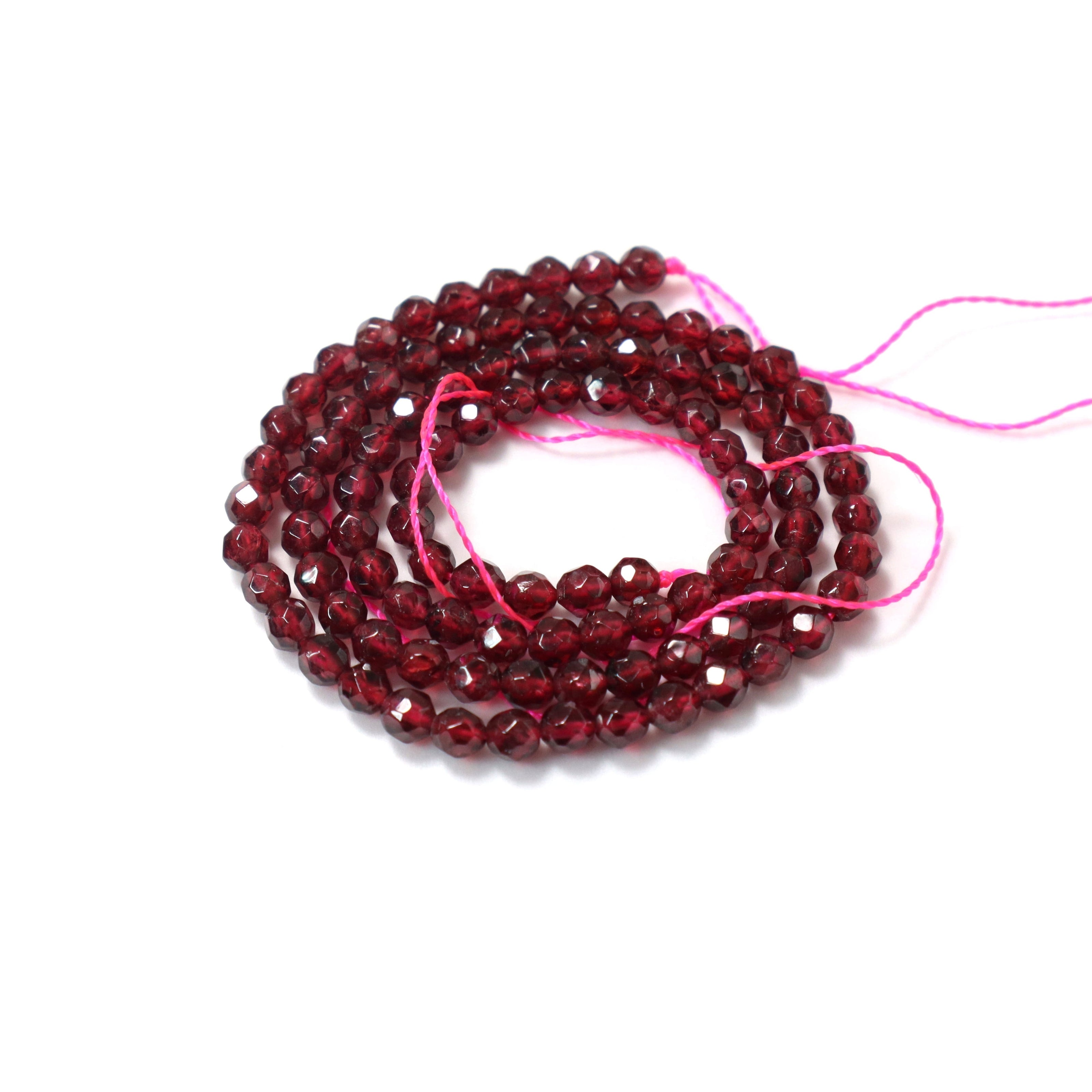 Sun'iy zargarlik DIY bilaguzuk va uzuk to'plami, garnet kristalli va tilla bilan