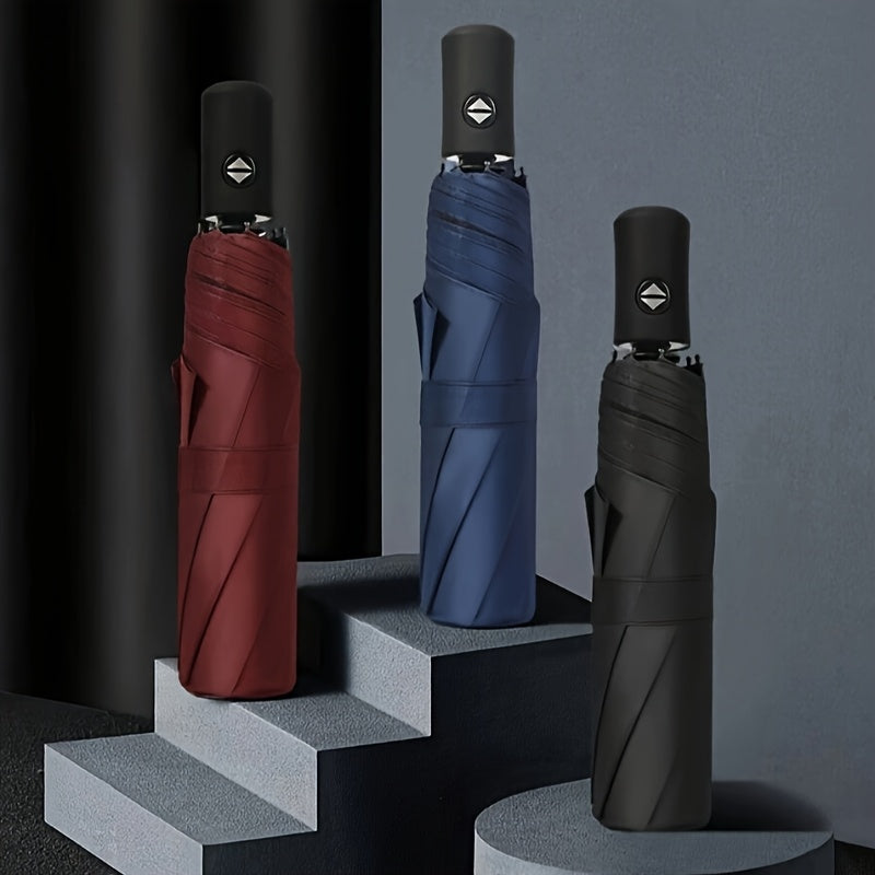 Avtomatik sakkizta suyakli shamolga chidamli, yomg'irga qarshi, admiral uchun mo'ljallangan, dengiz xotini, qora, qizil, qorong'u yashil