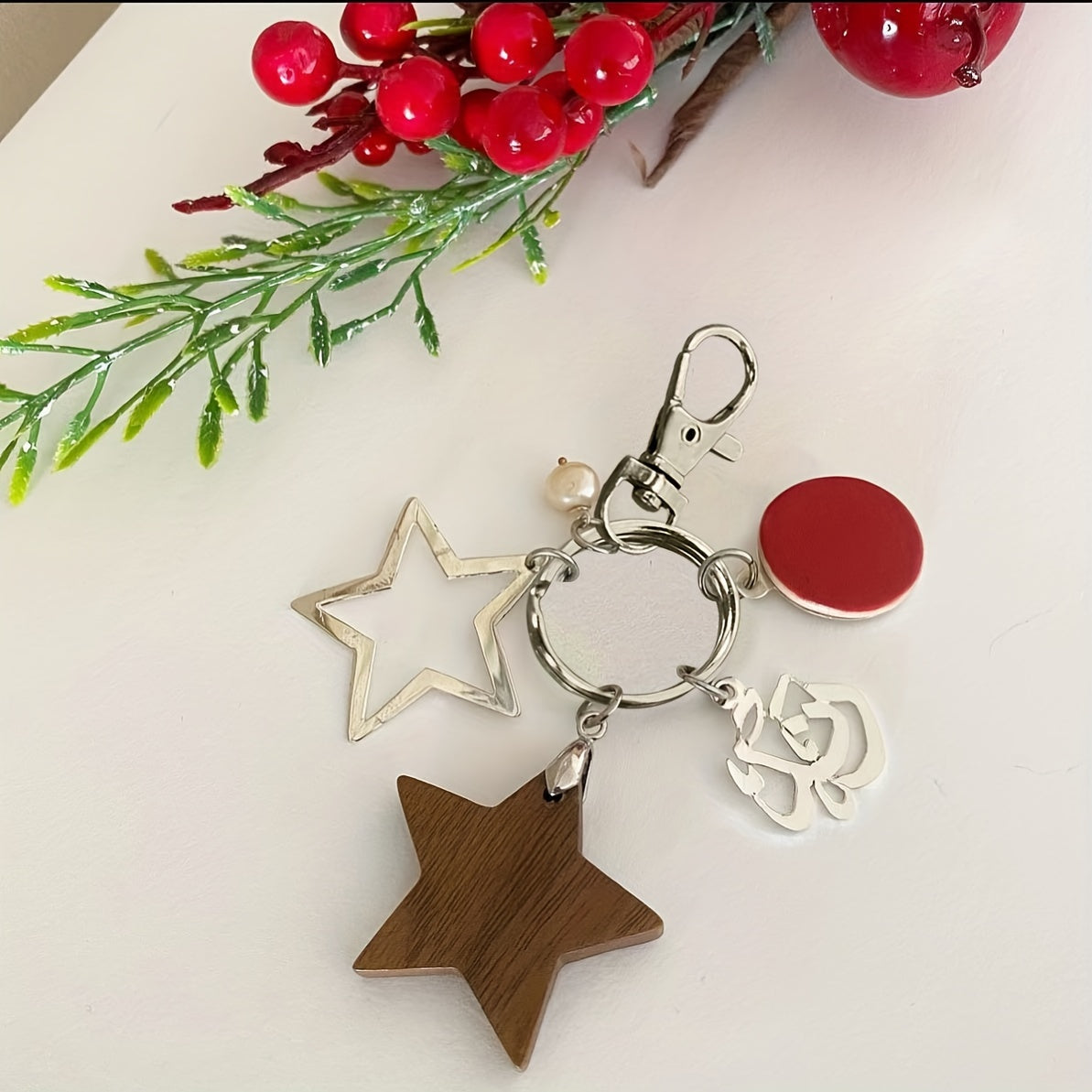 Jewelry Findings 100pcs Rotating Lobster Clasps Keychains and Rings for Crafts