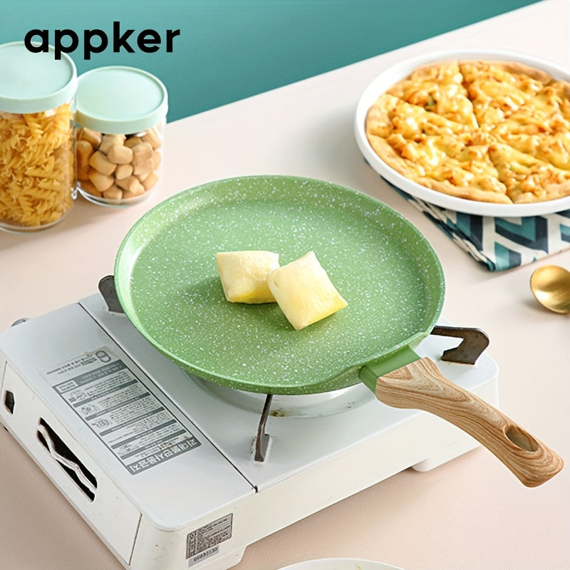 Gaz va induksiya bilan pishirish uchun 3 ta qismi bo'lmagan qattiq temir qovurilgan panlar to'plami, idish yuvish mashinasiga mos