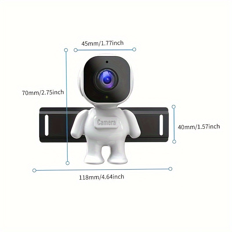 Car Rear-View Monitor 12.7cm Night Vision Camera for Child Seat Viewing