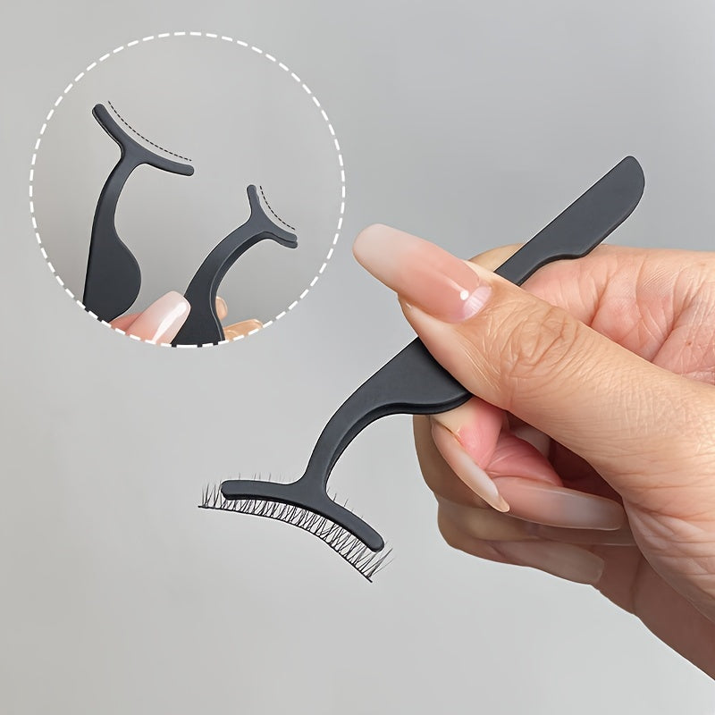 Rizador de pestañas y pinzas para cejas de acero inoxidable para mujer - pulgadas de largo