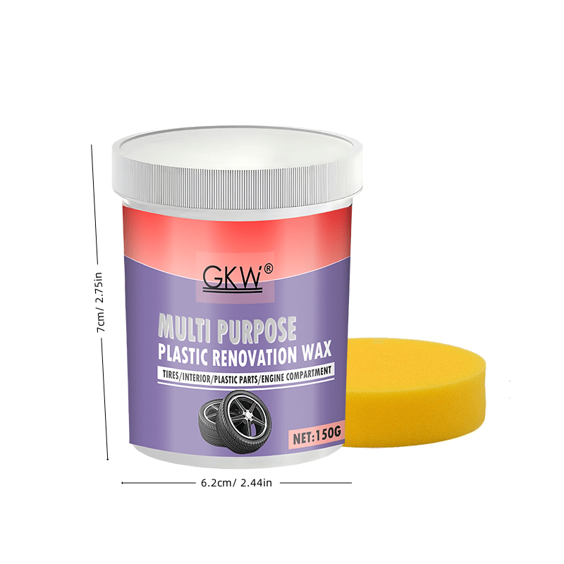 Automotive Plastic Parts Refurbishment Kit for Interior and Exterior Polishing and Coating