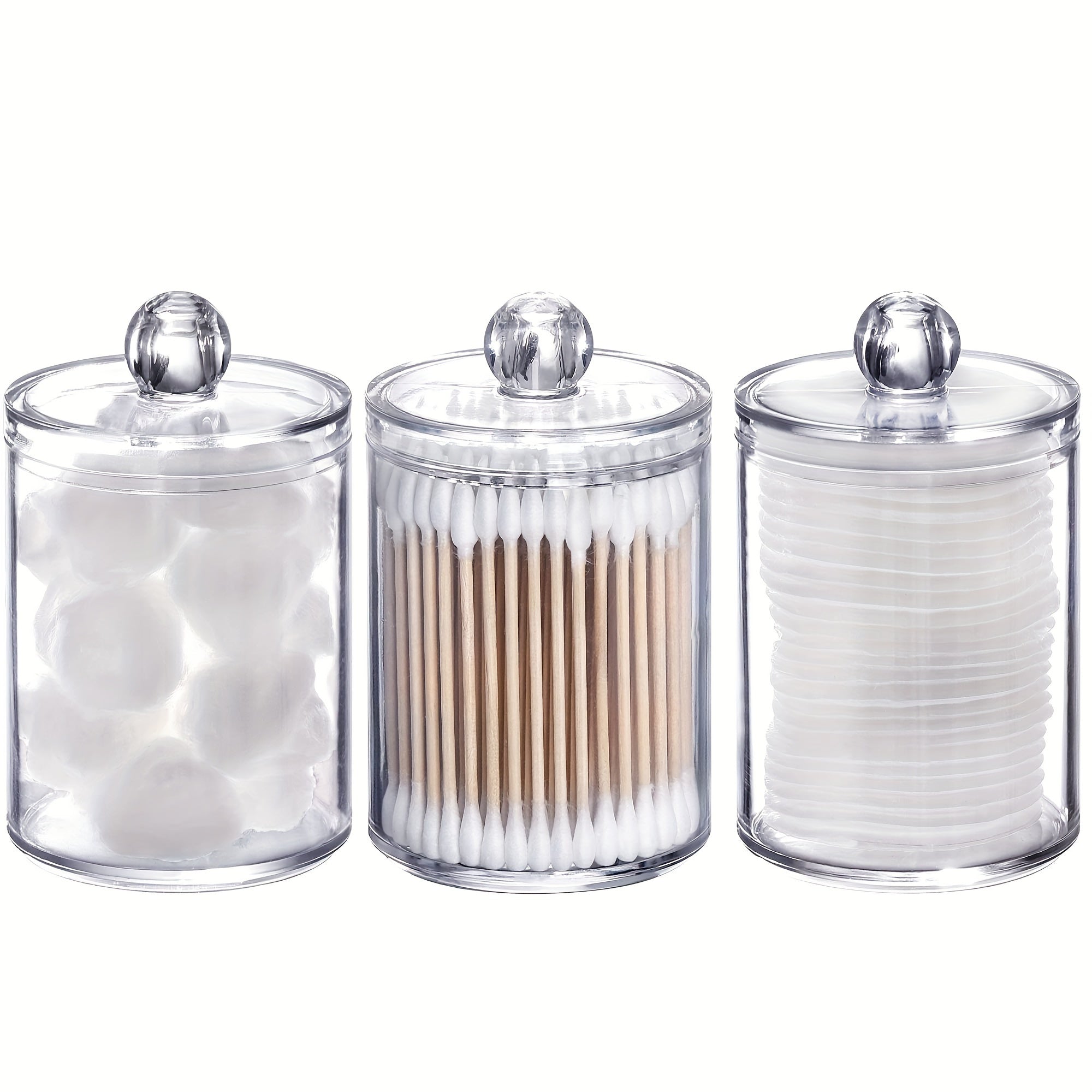 Acrylic Pen Holder for Desk and Bathroom Storage Clear Small Organizer