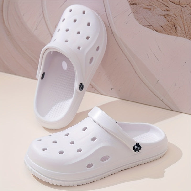 Women's EVA Slip-On Shoes Black Non-Slip Comfortable Flat Casual Footwear