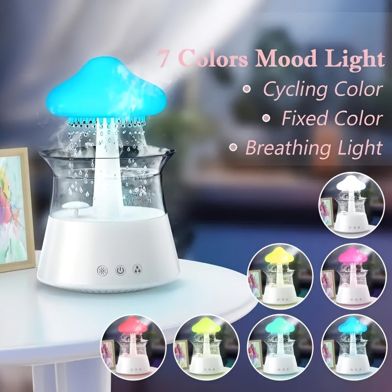 Aromatherapy Essential Oil Diffuser with Night Light and Humidifier for Relaxing Bedside